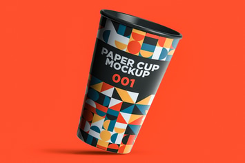 Paper Cup Mockup 001
