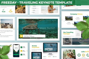 Freeday - Traveling Keynote Template