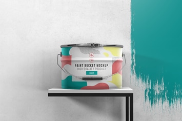 Paint Bucket  Mockup