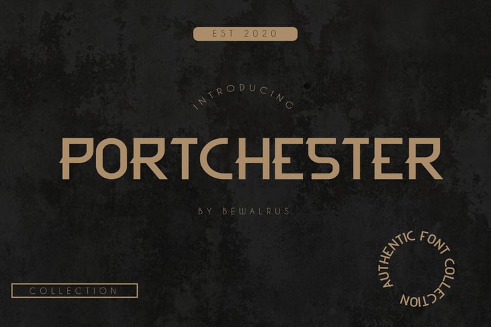 Portchester Font