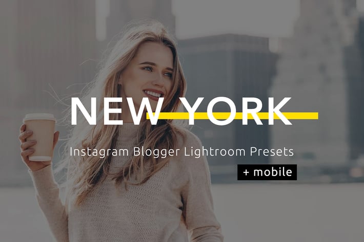 New York  Instagram Blogger Lightroom Presets