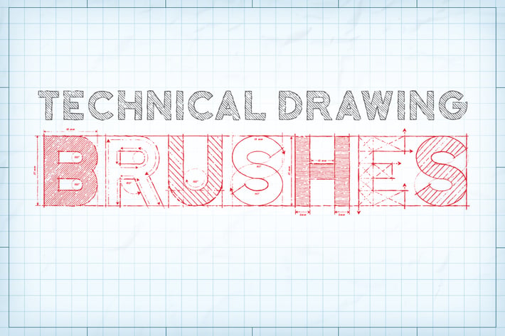Technical Drawing Brushes