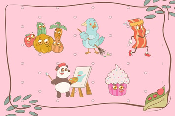 Cute Animal Illustrations