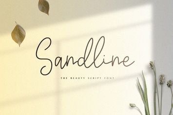 Sandline - The Beauty Script Font