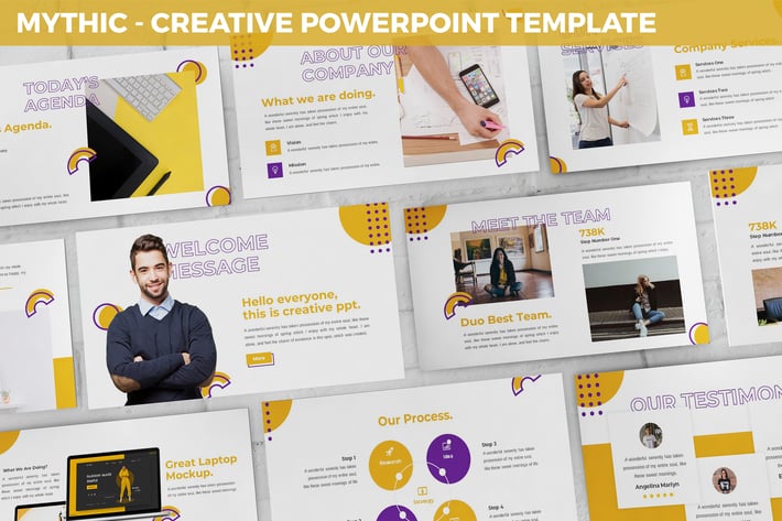 Mythic - Creative Powerpoint Template