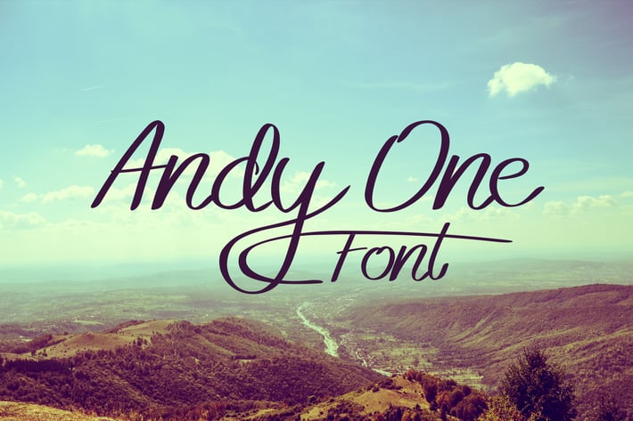 Andy One Font