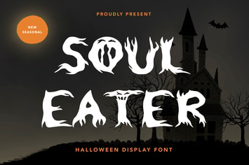 Soul Eater - Halloween Display Font