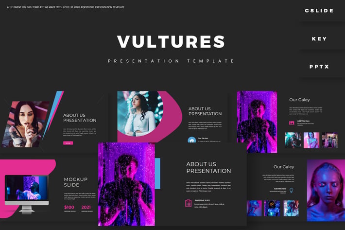 Vultures - Presentation Template