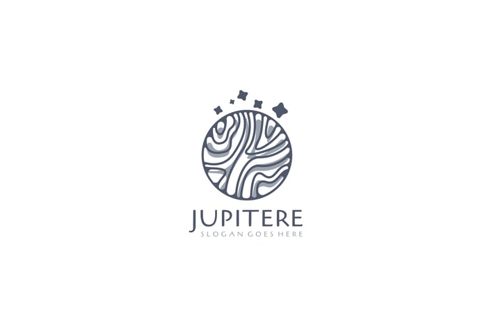 Jupiter Planet Logo