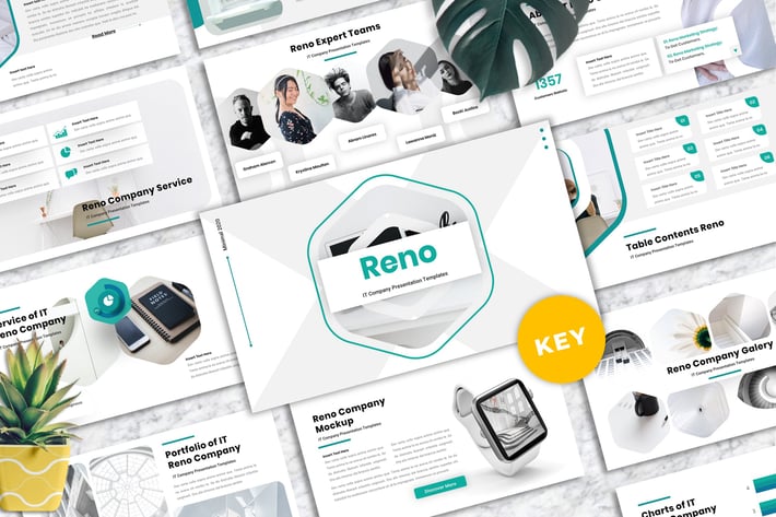 Reno - IT Company Keynote Templates