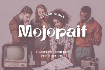 Mojopait | Classy Retro Serif Font