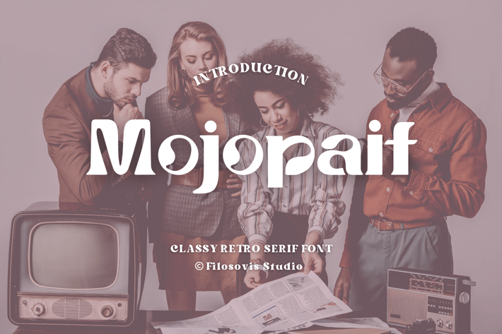 Mojopait | Classy Retro Serif Font