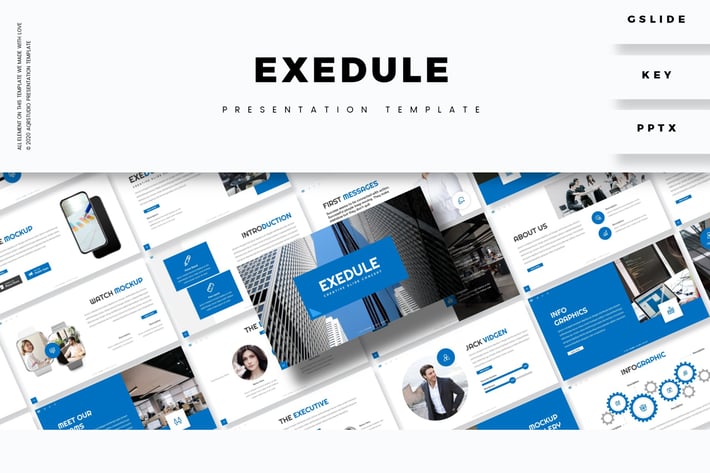 Exedule - Presentation Template