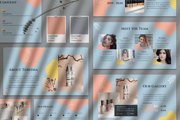Teressia - Pastel Keynote Template