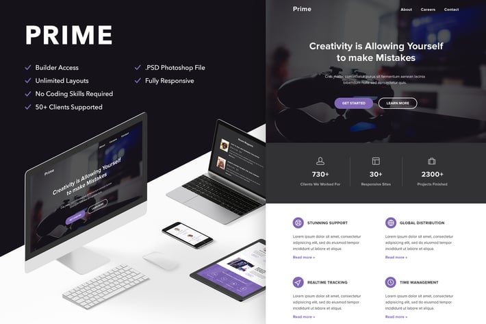 Prime - Responsive Email + Themebuilder Access