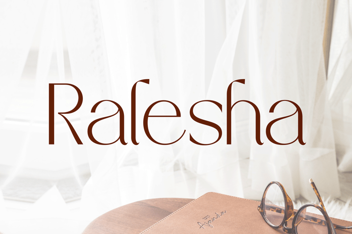 Modern Unique Serif Font