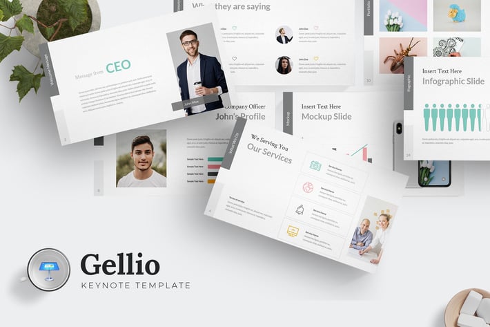Gellio - Keynote Template