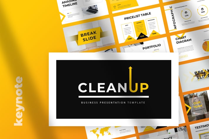 Clean Up - Business Keynote Presentation