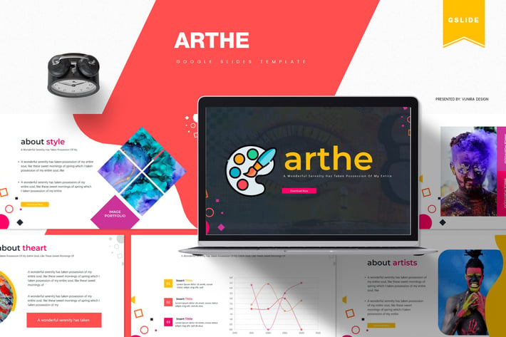 Arthe | Google Slides Template