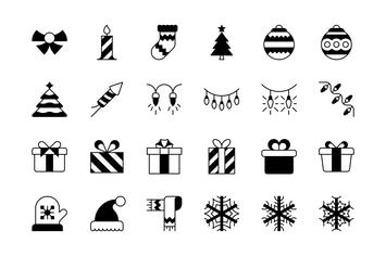 47 Christmas icons