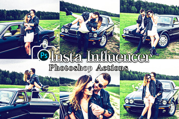 Influencer Photoshop Actions