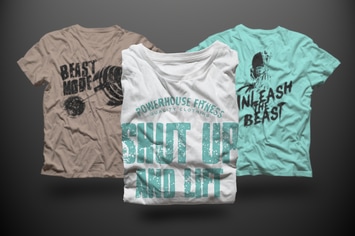 T-shirt Mock-up Male Version