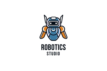 Robotics Studio Logo Template