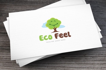 Eco Feel Logo Template