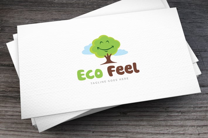 Eco Feel Logo Template