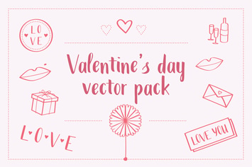 Valentines Day Vector Pack
