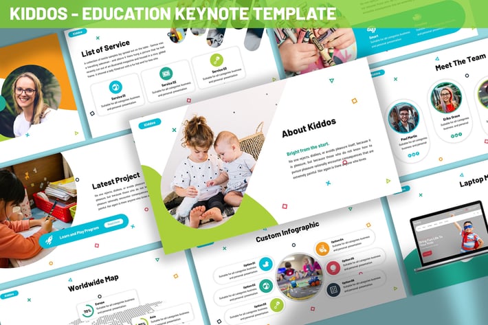 Kiddos - Education Keynote Template