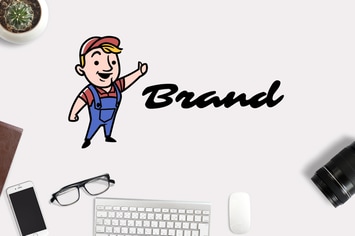 Retro Mascot Character Logo