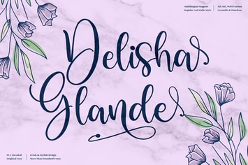 Delisha Glande Beautiful Script