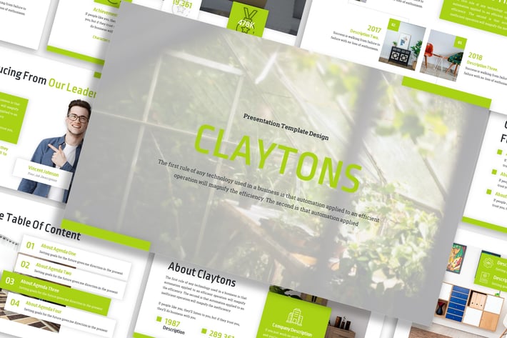 Claytons - Business Template Prensentation