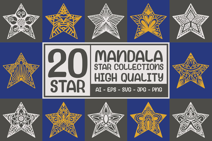 20 Star - Mandala Collections