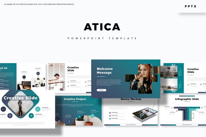 Atica - Powerpoint Template