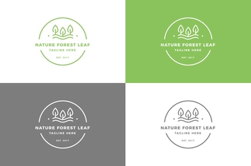 Nature Forest - Logo Template