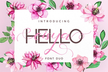 Hello Eisya - Font Duo
