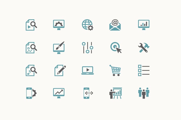 Two Colors Icons