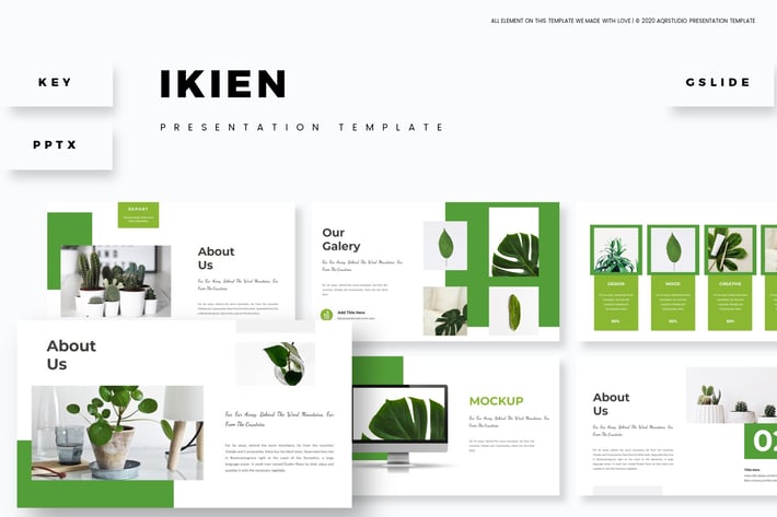 Ikien - Presentation Template