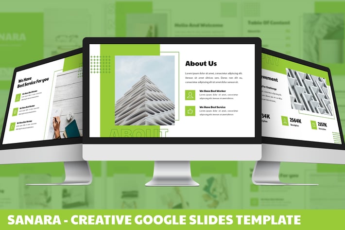 Sanara - Creative Google Slides Template