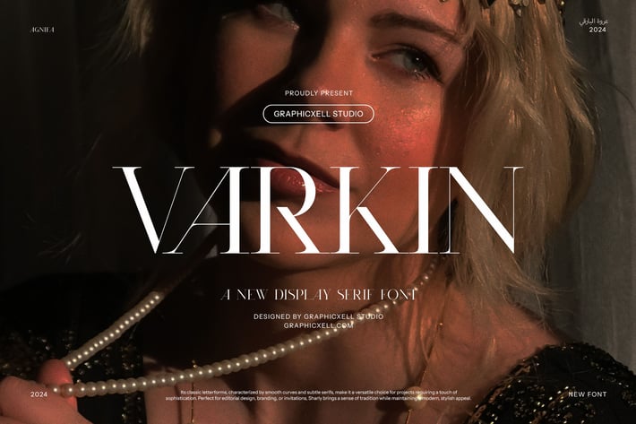 Varkin - Elegant Serif Font