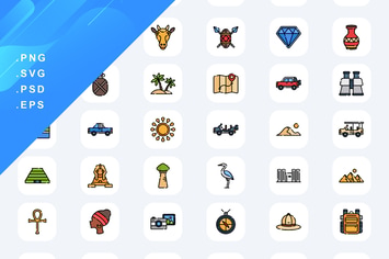 Africa Icons