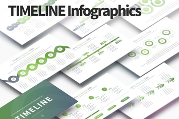 TIMELINE - PowerPoint Infographics Slides