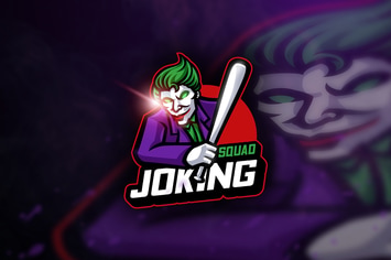 Joking Squad - Mascot & Esport Logo