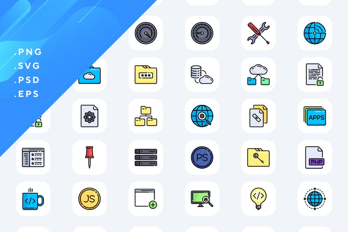 100 Development Icons