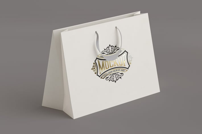Colorfull Shopping Bag Mockup