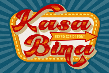 Kasabina - Groovy Script Font