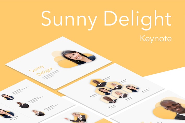 Sunny Delight Keynote Template