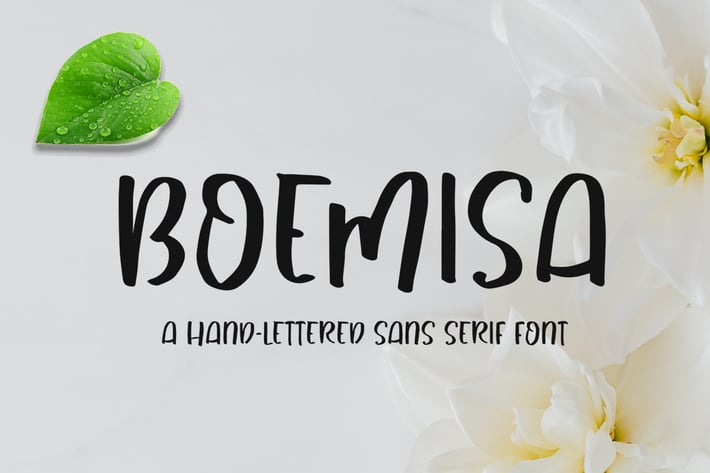 Boemisa - Display Font